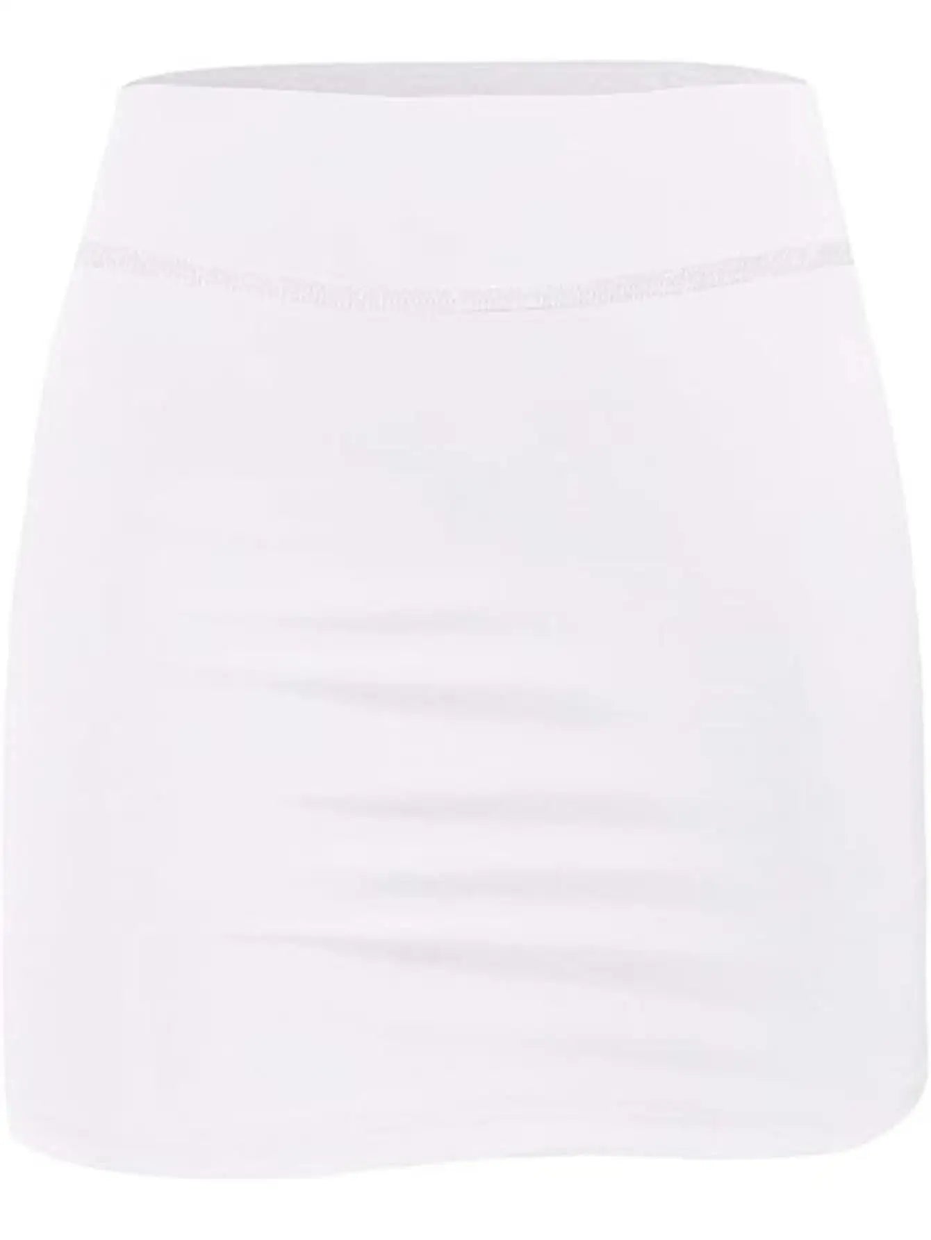 Pleated Tennis Skort 15-Inch — Mid-Length High-Waist with Golf Pockets — color detail