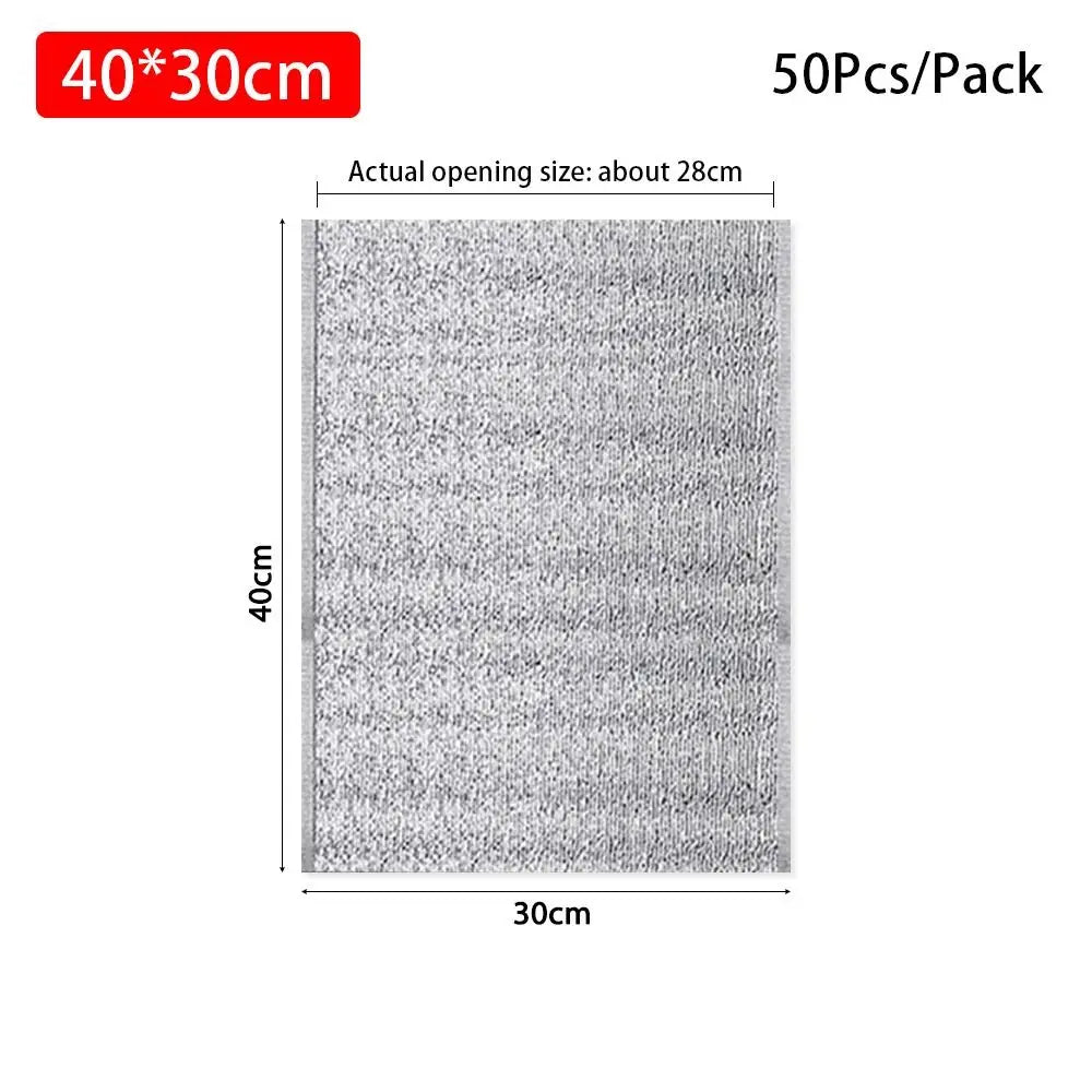 Aluminum Foil Insulated Cooler Bag - Folding Thermal Tote for Food & Drinks — view 12 of lunch bags