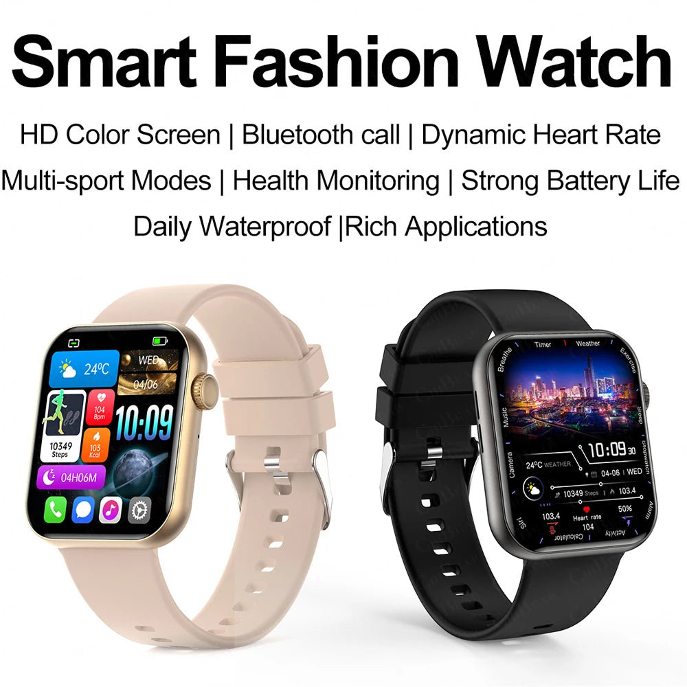2025 Men's Sports Smart Watch — 1.9in IP68 Waterproof Heart Rate AI Voice Smartwatch — view 2 of smart watches