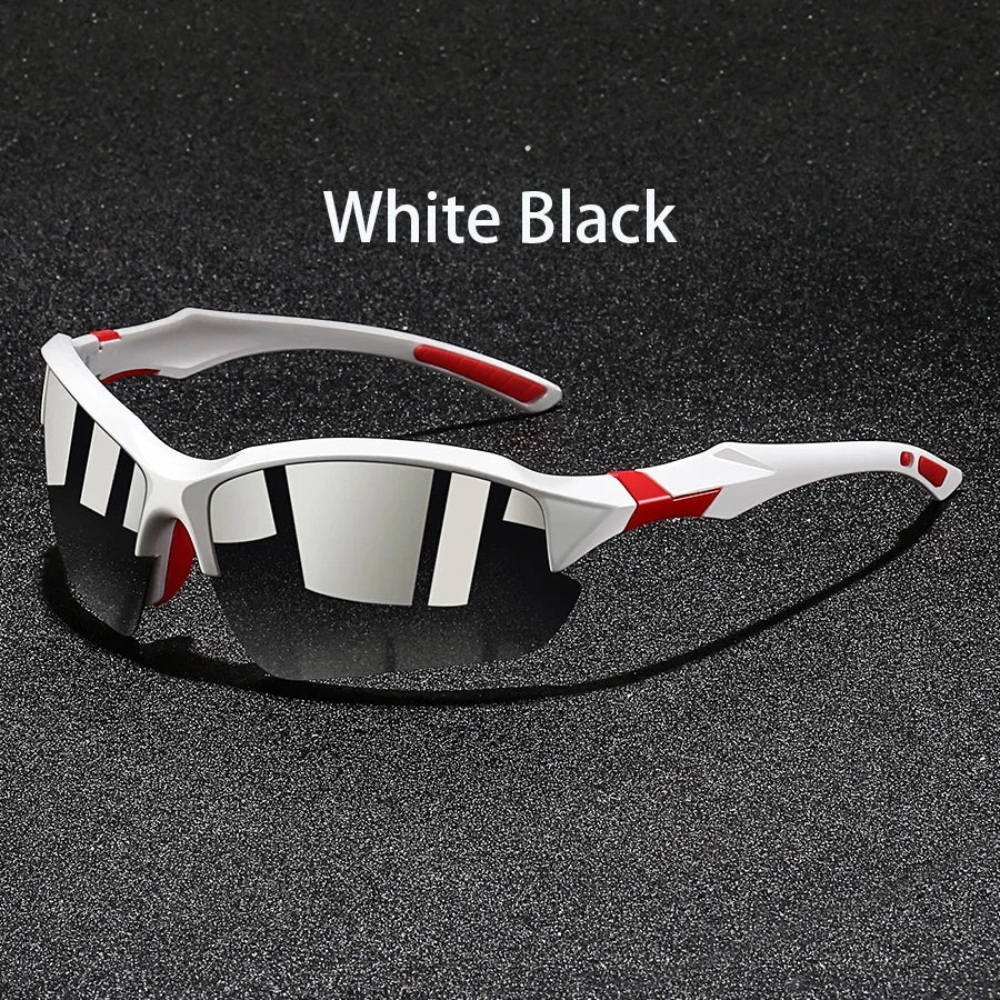 UV400 Sport Sunglasses — Unisex Wraparound Running & Hiking Eyewear — view 12 of sunglasses