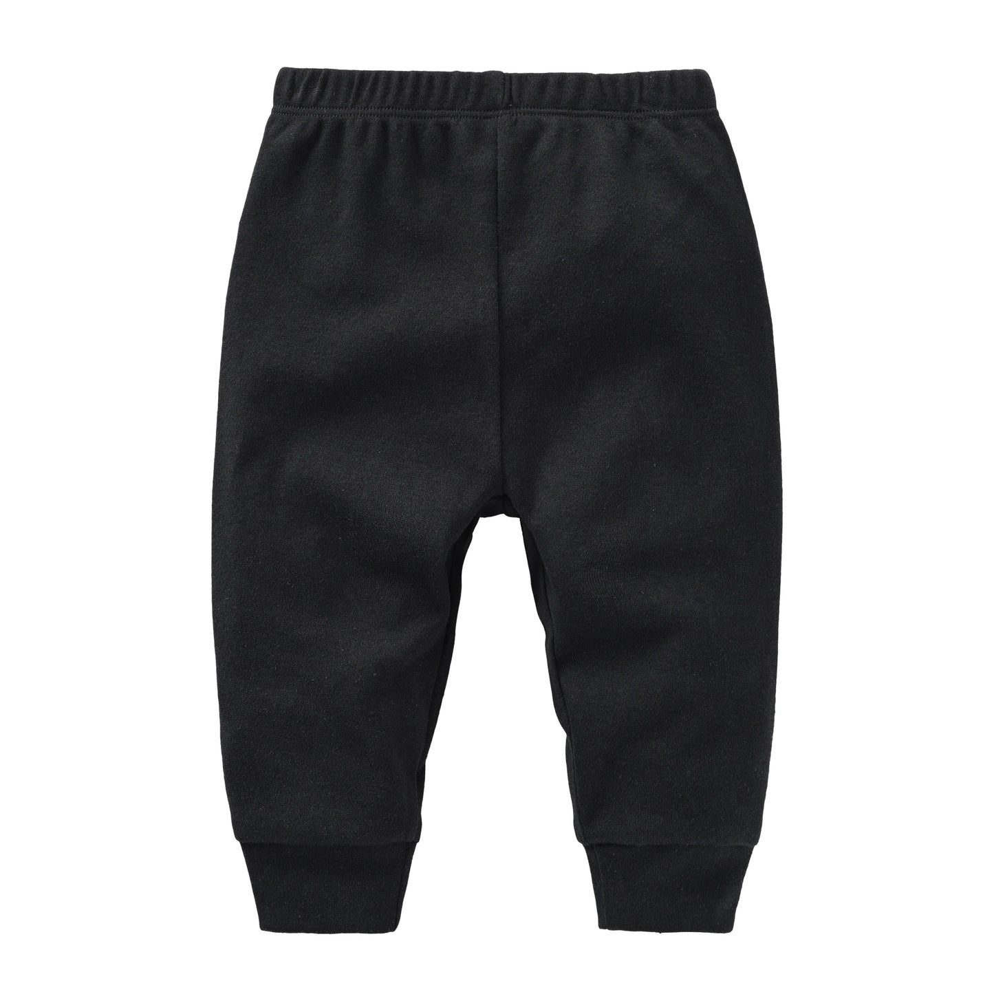 Baby 100% Cotton Pants - Soft Legging Basics in 12 Colors (Boys & Girls) — view 2 of baby bottoms