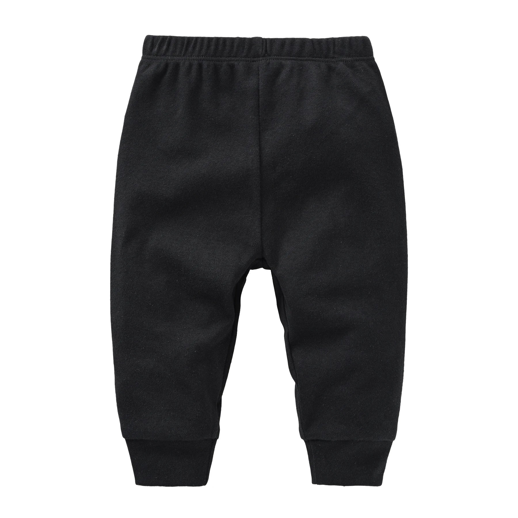 Baby 100% Cotton Pants - Soft Legging Basics in 12 Colors (Boys & Girls) — view 2 of baby bottoms