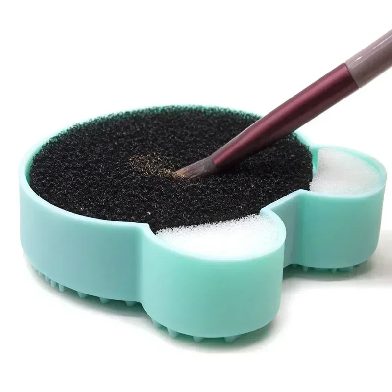 Makeup Brush Cleaner Pad (1PC) – Universal Silicone Washing Mat for Deep Cleaning Brushes — view 1 of beauty & personal care