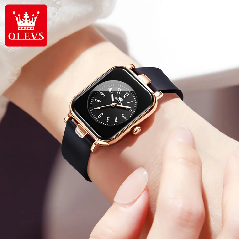 OLEVS Women's Small Dial Watch — Fashion Simple Quartz Wristwatch — view 3 of watches