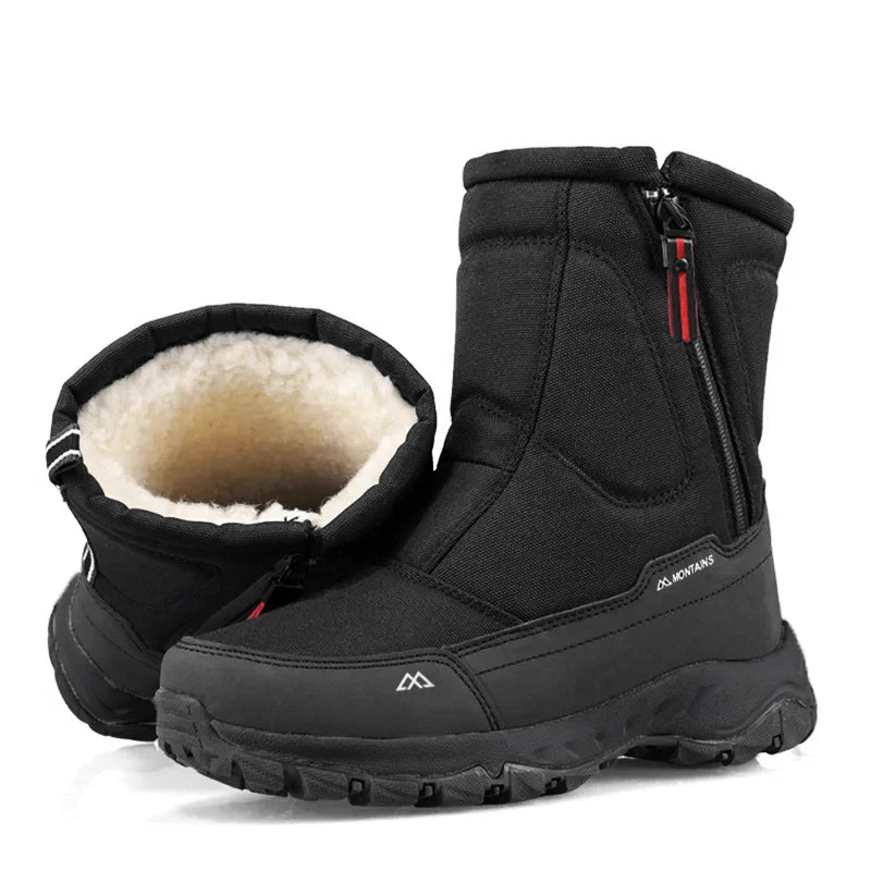 Men's Insulated Snow Boots — Waterproof Outdoor Shell Boots for Sub-Zero Winter — view 2 of boots