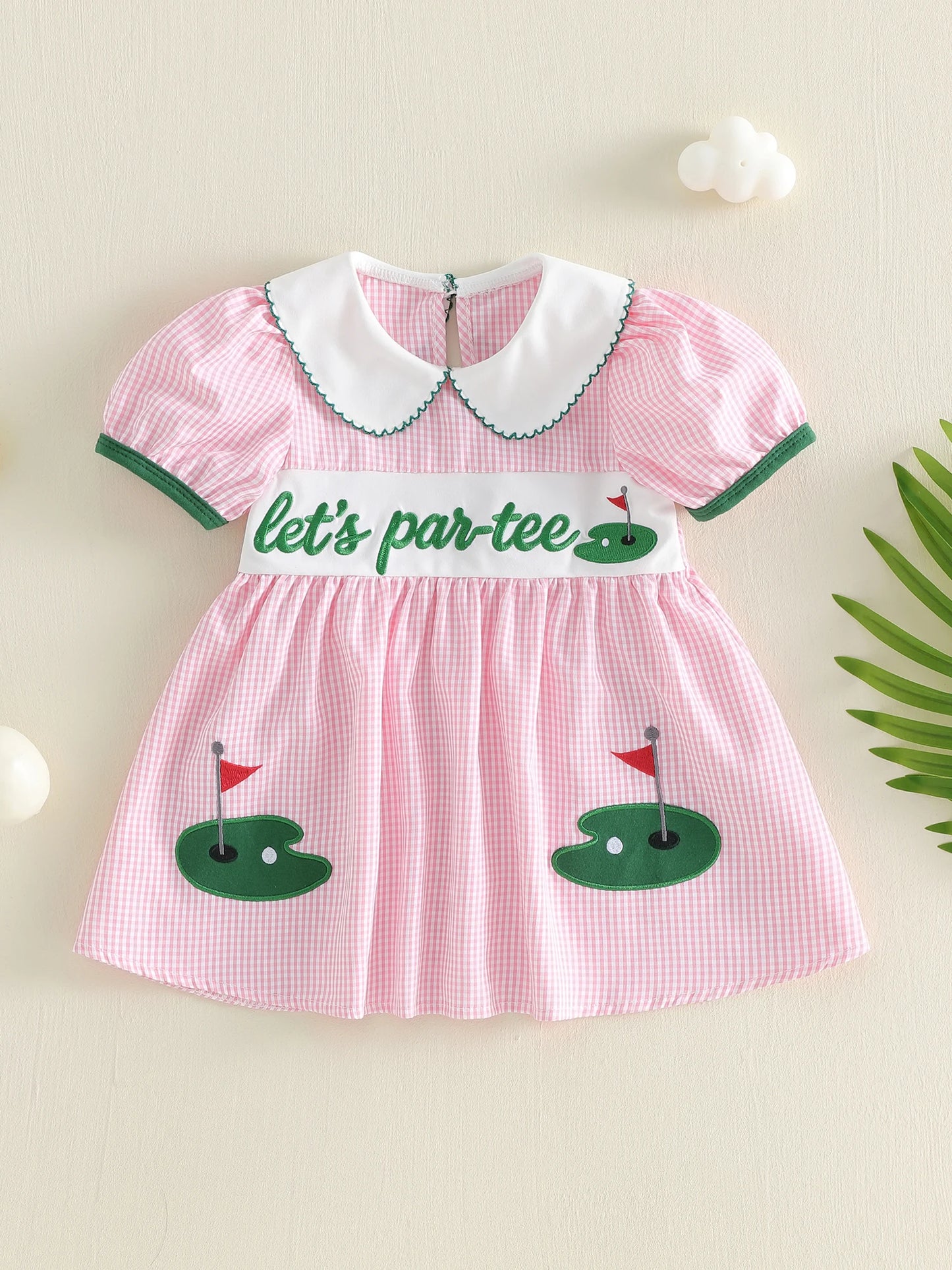 Infant Girls Floral Print Dress - Bowknot Waistband Ruffled Hem Dress — view 2 of infant dresses