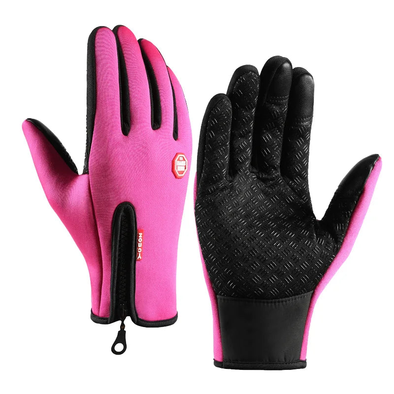 Tactical Winter Gloves Touchscreen Waterproof — Hiking Skiing Fishing Cycling Snowboard Gloves — view 7 of gloves