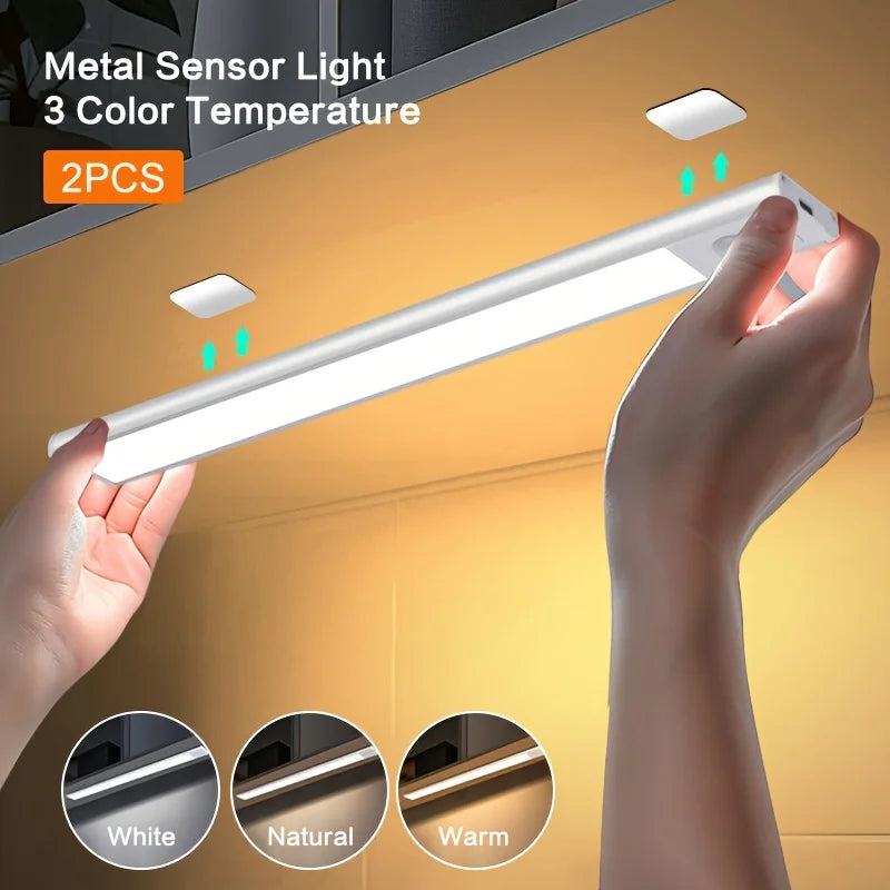 10&ndash;50cm LED Motion Sensor Night Light &mdash; Wireless USB Rechargeable Wall &amp; Under-Cabinet Lamp — view 1 of led &amp; smart lighting