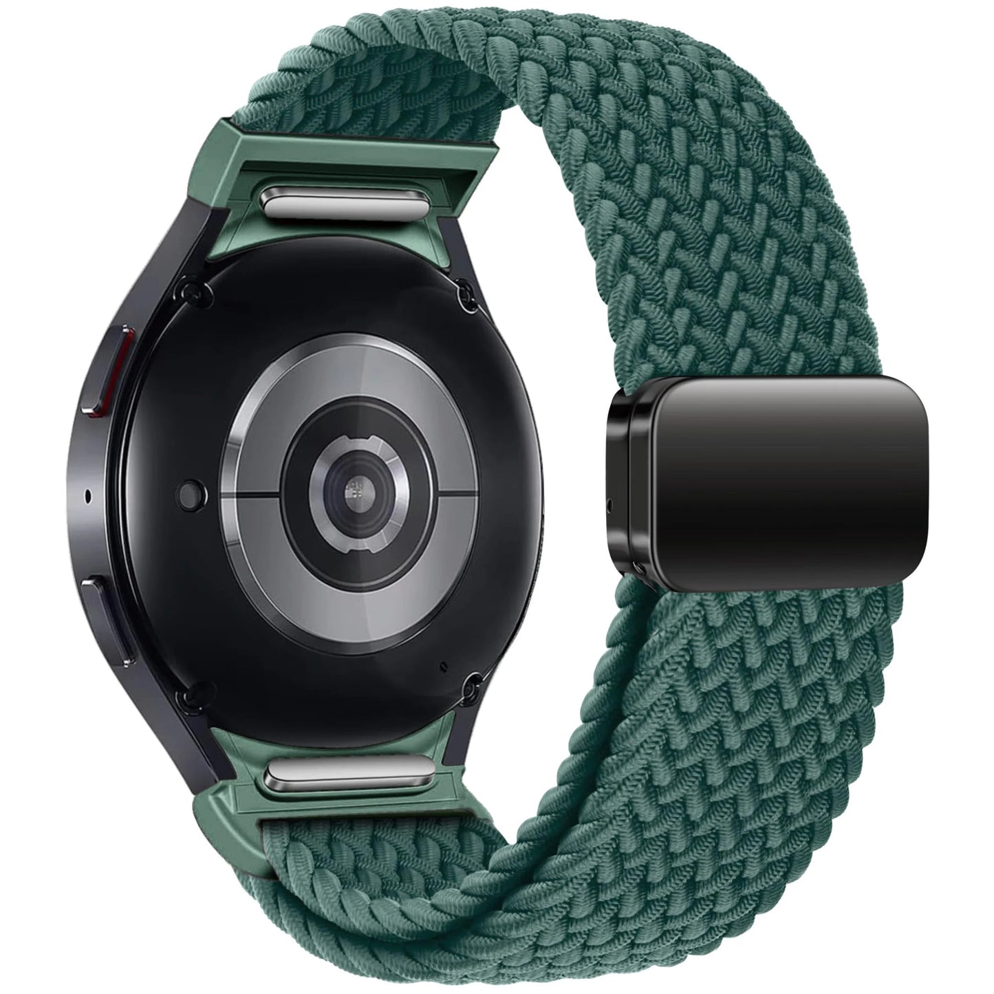 No-Gaps Braided Band for Samsung Galaxy Watch — 40/44/45/46/47mm Nylon Strap — view 9 of watch straps
