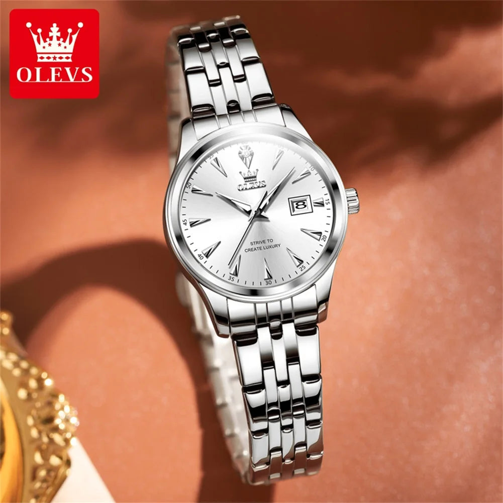 OLEVS 5598 Women's Fashion Watch — Luxury Brand Quartz Wristwatch — view 3 of watches