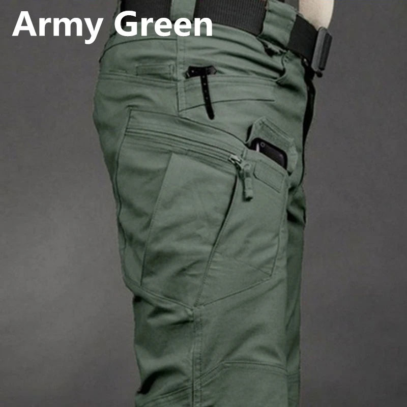 Men's Tactical Cargo Pants — Multi-Pocket Outdoor Style (Up to 6XL) — view 8 of men's clothing