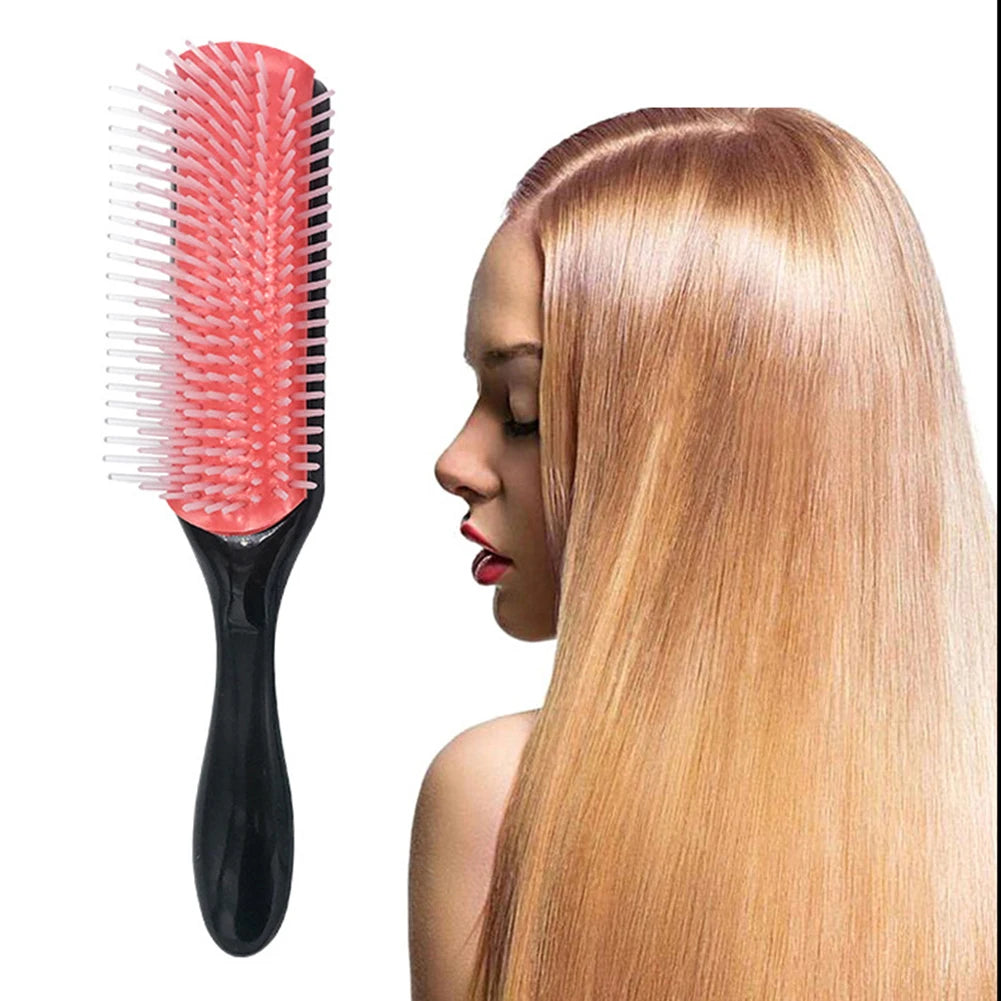Row Detangling Hair Brush – Scalp Massager Detangler for Curly, Straight & Wet Hair (Removable Rows) — view 6 of beauty & personal care
