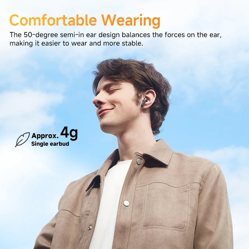 QCY HT10 AilyBuds Pro+ active noise cancelling Hi-Res LDAC wireless earbuds — view 5
