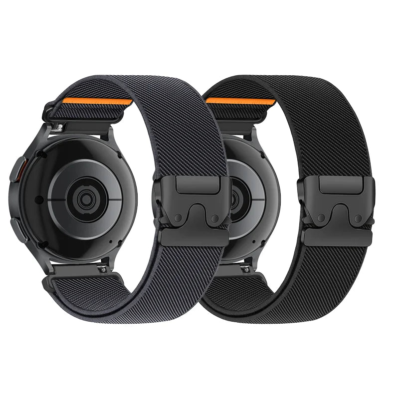Parachute Straps 20mm 22mm for Samsung Galaxy & Huawei Watch — 1/2PC Nylon Sport Band — view 14 of watch straps