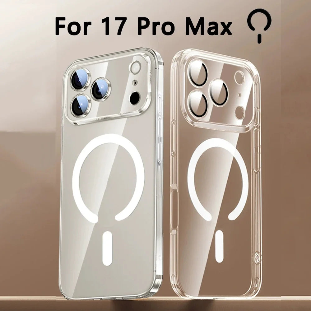 MagSafe Magnet Fullback Clear Protection Case for iPhone 17 Pro / Air — view 11 of phone cases