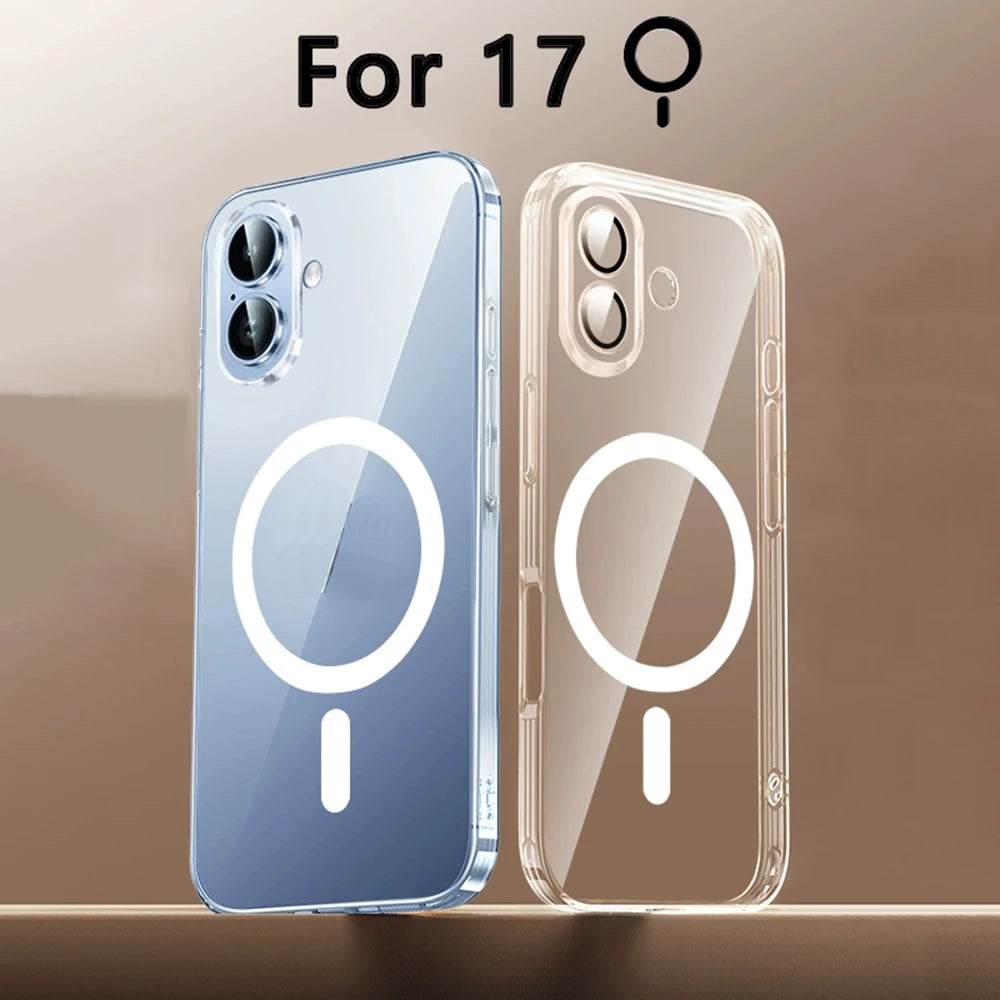 MagSafe Magnet Fullback Clear Protection Case for iPhone 17 Pro / Air — view 8 of phone cases