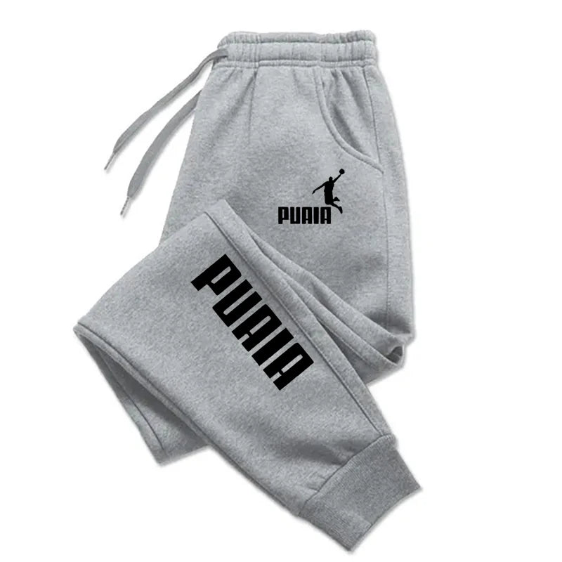Men's Streetwear Print Jogger Pants — Autumn Winter Harajuku Sport Trousers — view 8 of men's clothing