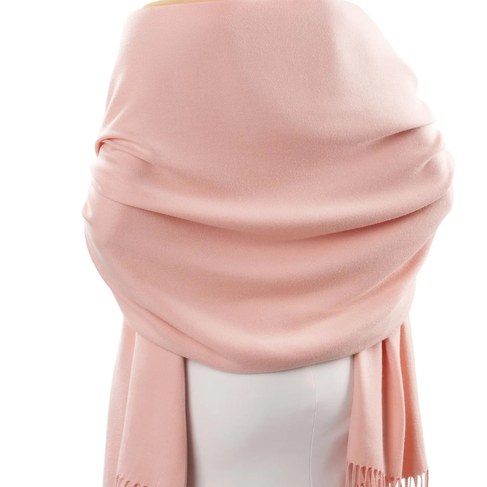 Pashmina Shawl Wrap Evening — Travel & Wedding Blanket Scarf, Drape-Anywhere Statement — view 15 of scarves & wraps