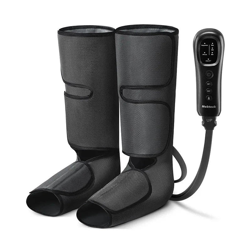 Nekteck Leg Massager — Air Compression Calf Wraps for Circulation — view 7 of recovery & massage