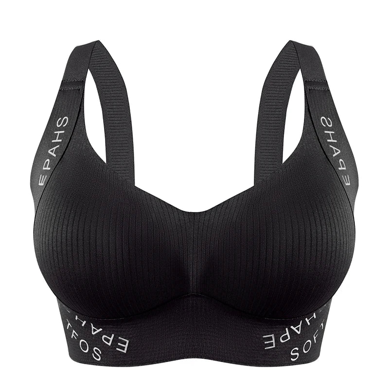 Wireless Jelly-Glue Push-Up Bra &mdash; Seamless Bralette Breathable Sports Underwear — view 10 of sports bras