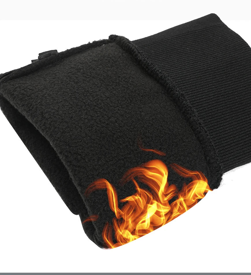 Cycling Gloves Autumn Winter Camping — Velvet Water-Repellent Touchscreen Anti-Slip Riding Gloves — view 5 of gloves