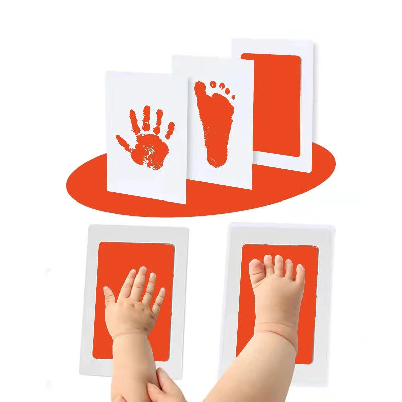 Newborn Hand &amp; Footprint Keepsake Kit - DIY Ink Photo Frame — view 7 of baby keepsakes