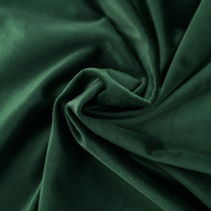 Green Velvet Cushion Cover &mdash; 18&times;18 in Nordic Decorative Pillowcase for Living Room Sofa — view 6 of cushion covers & pillow cases