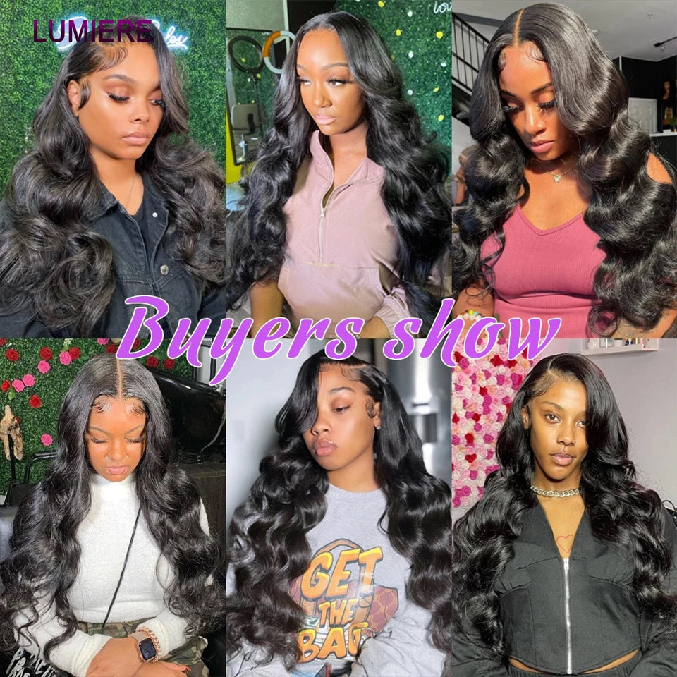 Brazilian Body Wave Clip-In Human Hair Extensions (8PCS Full Head) – Double Weft Clip-On Set — view 6 of beauty & personal care