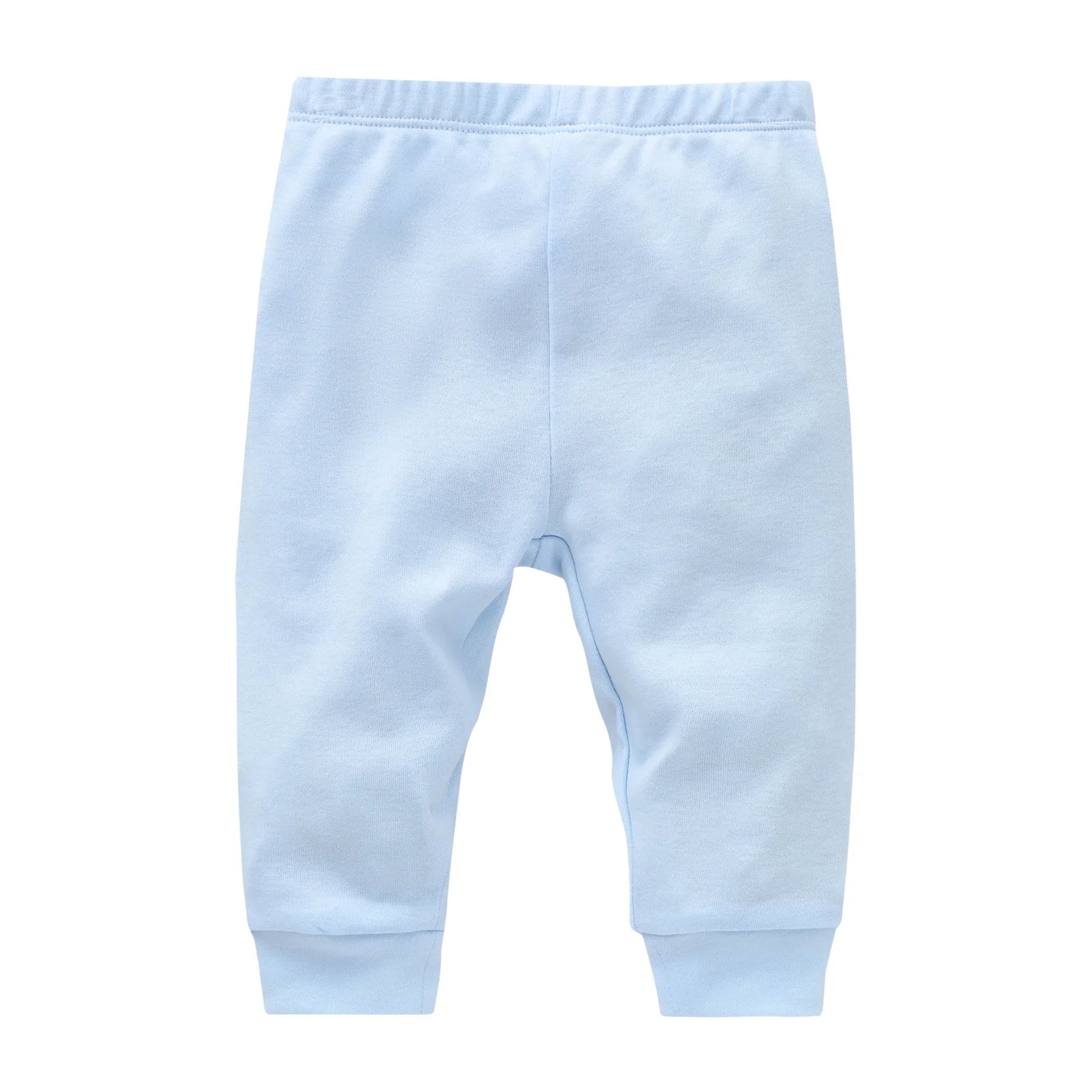 Baby 100% Cotton Pants - Soft Legging Basics in 12 Colors (Boys & Girls) — view 3 of baby bottoms