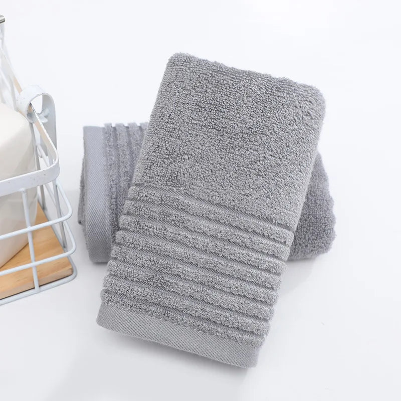 Bath Towels Bamboo Fiber Red Set — Thick Absorbent Luxury Adult Face & Bath, 1/4/6-Piece Holiday Gift — view 9 of bath & towels