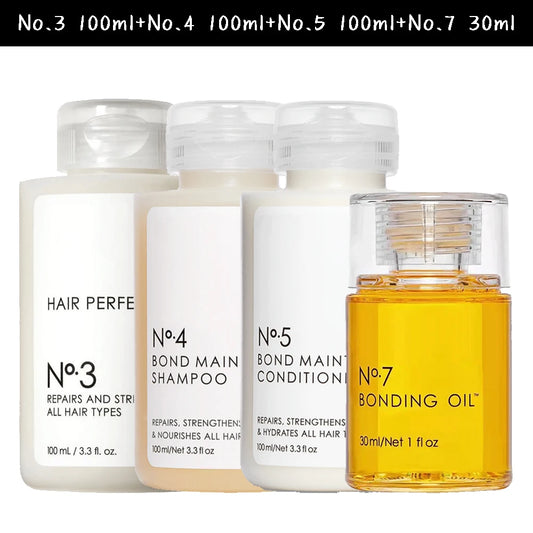 Original No.3+No.4+No.5+No.7 Hair Set Shampoo Conditioner Essential-oil Repair Damaged Hair Improve Irritability Hair Care