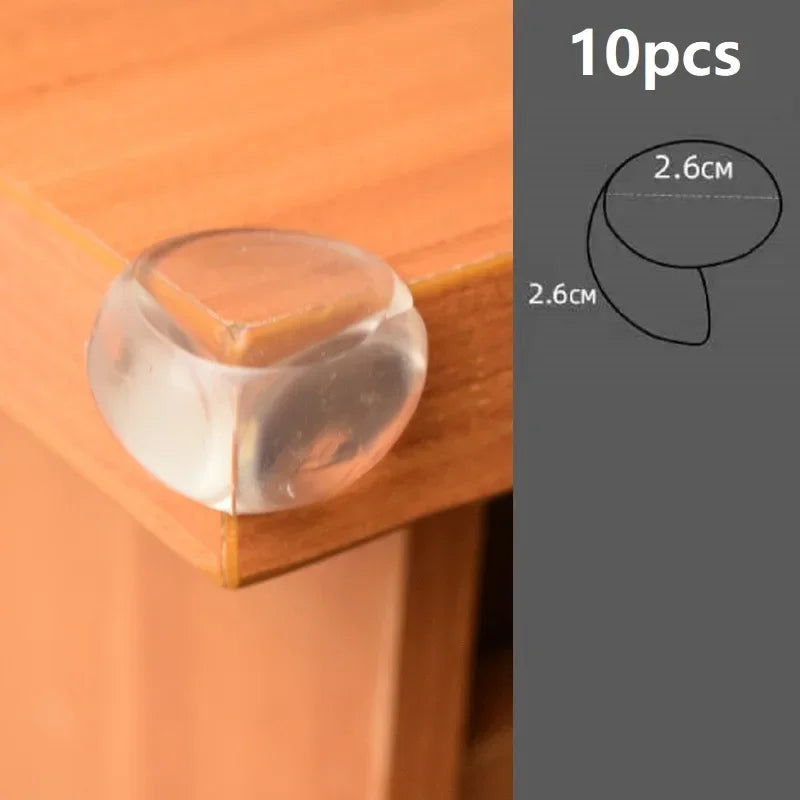 Silicone Corner Edge Guards - Anti-Collision Furniture Corner Cushions — view 7 of baby safety