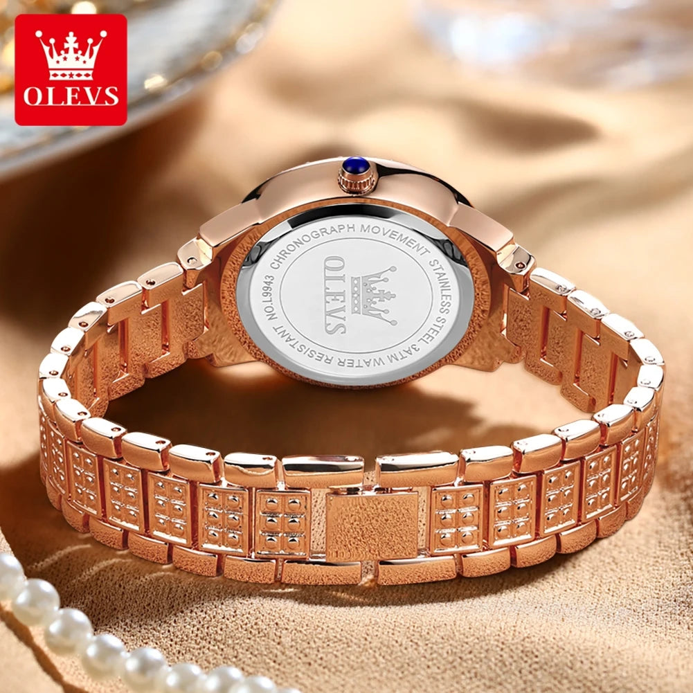 OLEVS 9943 Women's Luxury Watch — Original Fashion Quartz Wristwatch — view 6 of watches