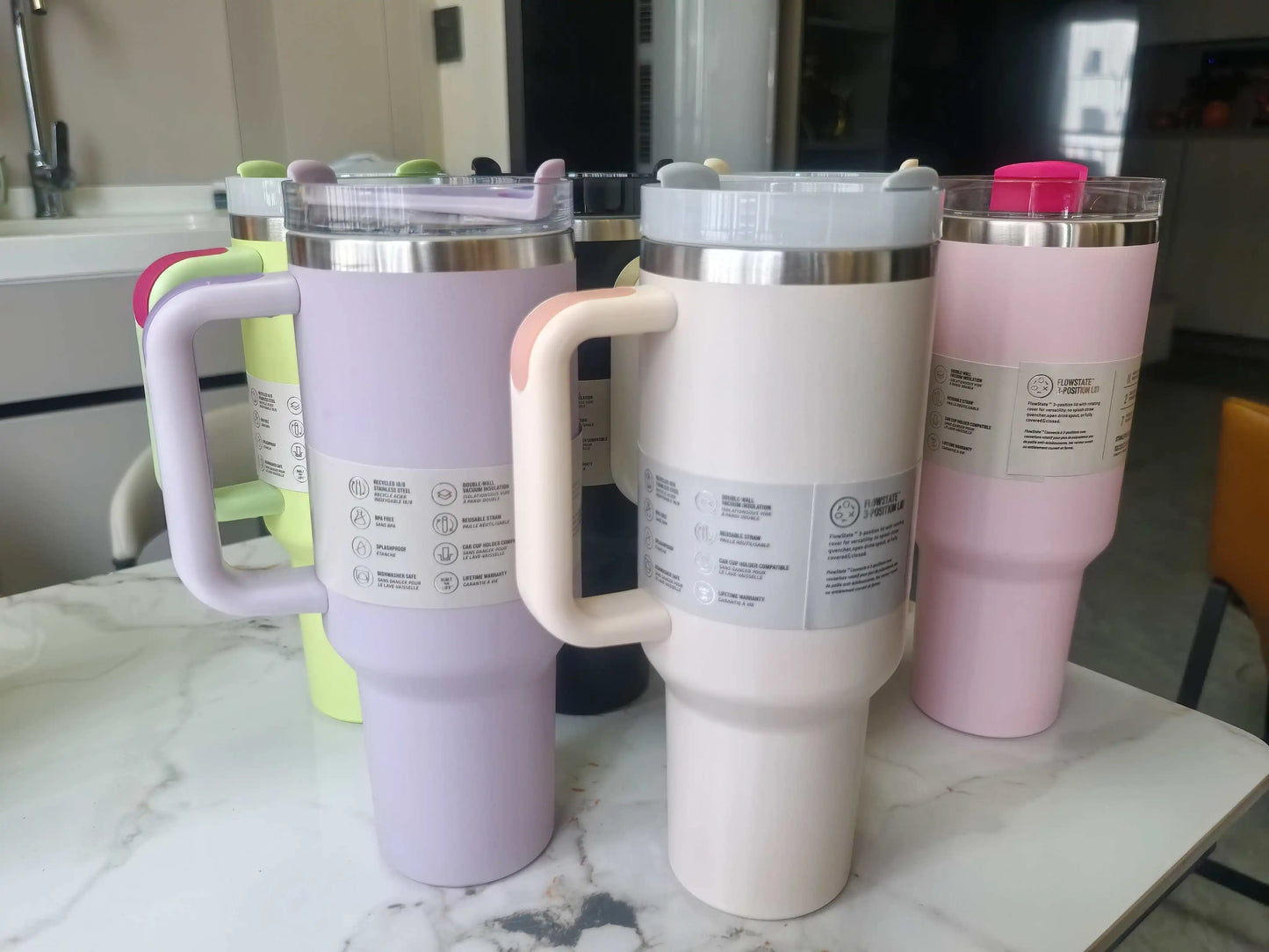 40oz Vacuum Insulated Mug – Double-Walled Stainless Steel Thermos Car Water Bottle (Hot/Cold) — view 6 of electronics & gadgets