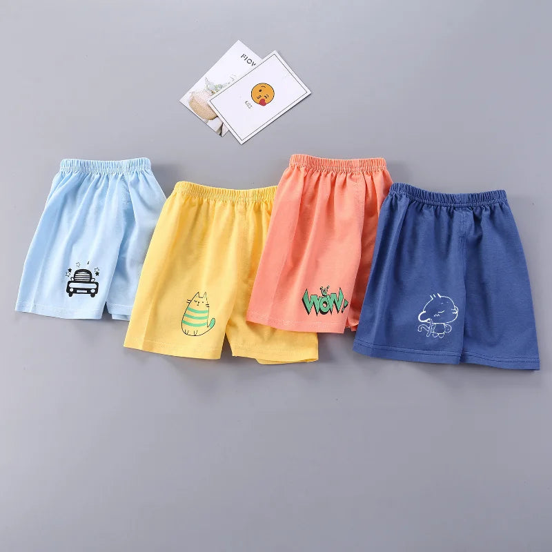 Summer Children Shorts Cotton Pants for Boys Girls Brand Shorts Toddler Panties Kids