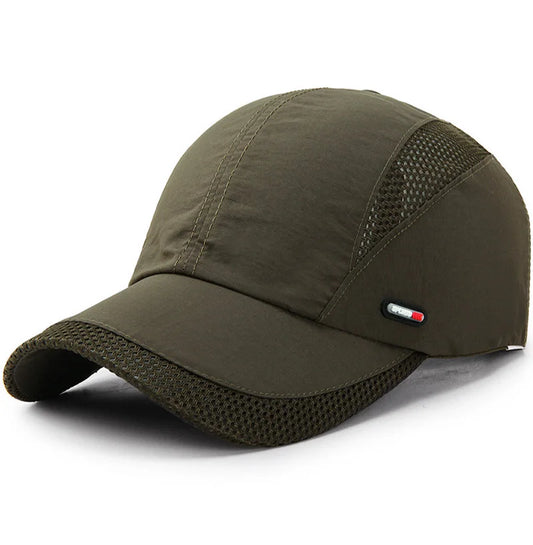 Quick-Dry Adjustable Baseball Cap - Moisture-Wicking Sun Hat for Outdoor Sports — view 1 of baseball caps
