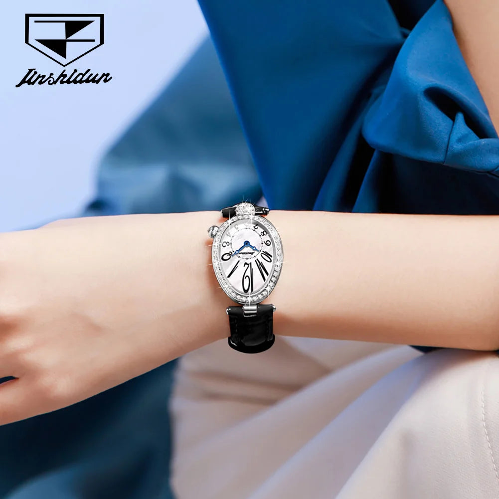 JSDUN 8827 Women's Mechanical Watch — Luxury Fashion Automatic Wristwatch — view 4 of watches