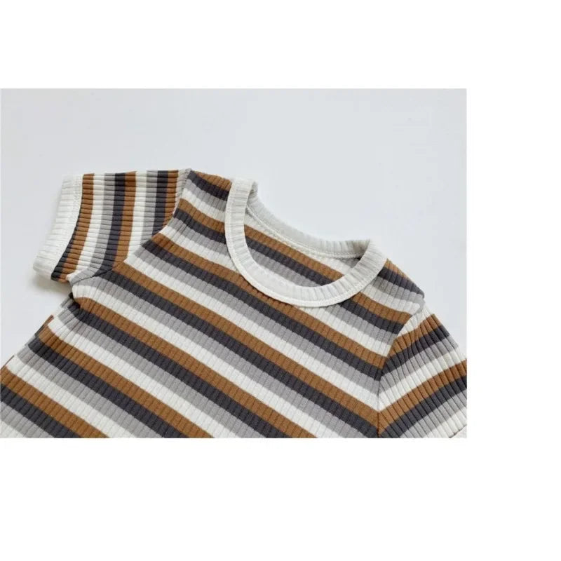 Toddler Boy Summer T-Shirt & Shorts Set - 2-Piece Short Sleeve Outfit — view 3 of toddler sets