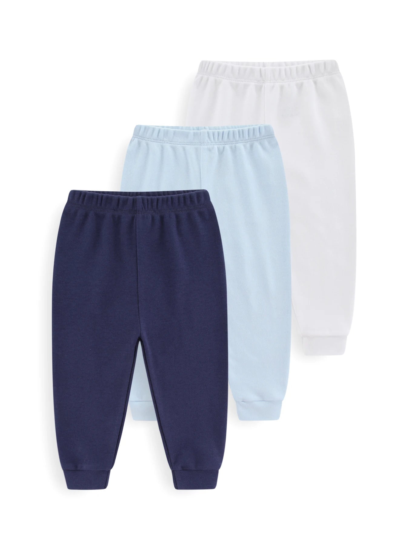 Baby Boys & Girls 100% Cotton Pants - Four-Seasons Soft Solid Pants (1/3 Pack) — view 5 of baby bottoms