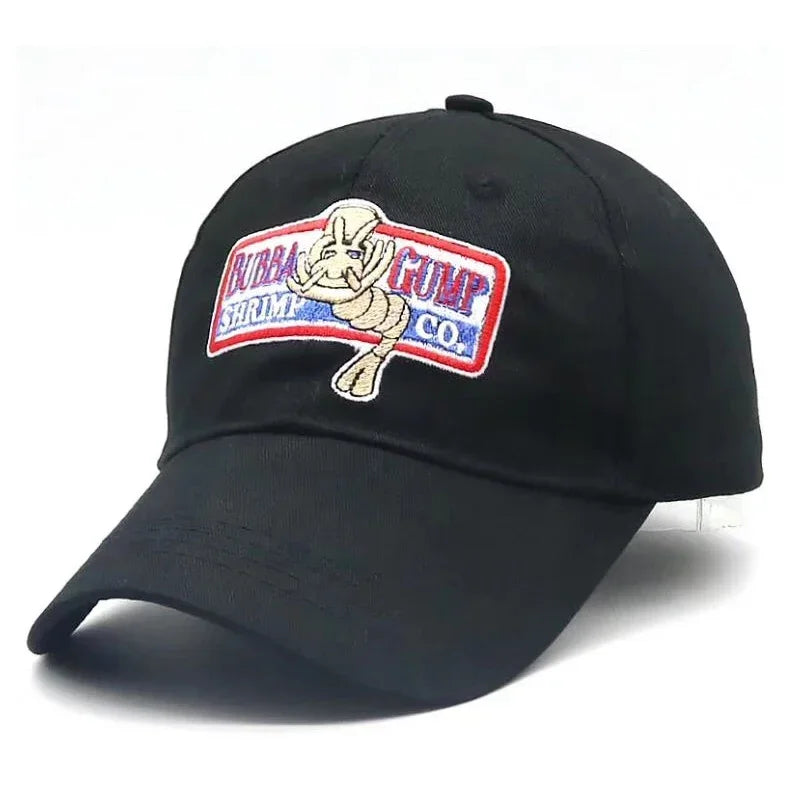 1994 Bubba Gump Shrimp Baseball Cap — Forrest Gump Movie Merch Embroidered Nostalgia Sport Hat — view 3 of hats & caps
