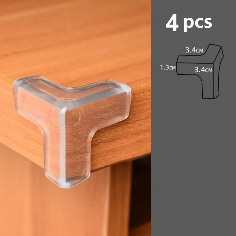 Silicone Corner Edge Guards - Anti-Collision Furniture Corner Cushions — view 8 of baby safety