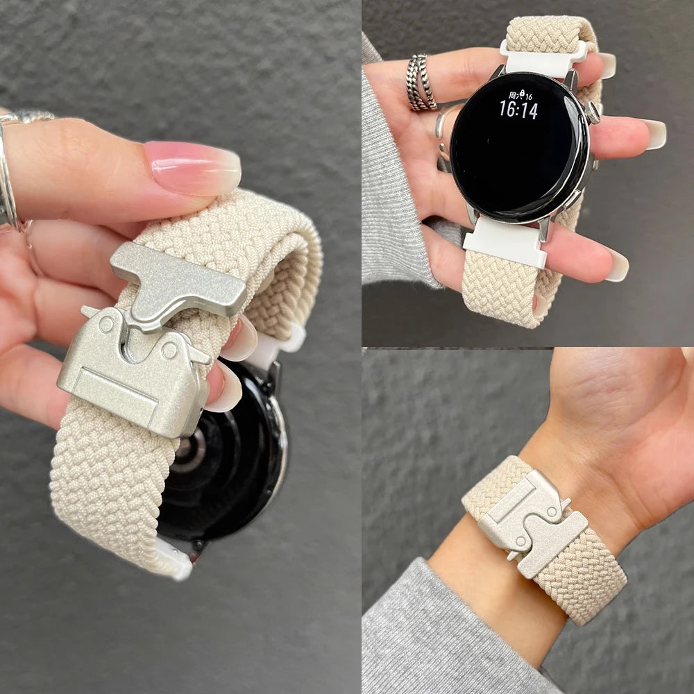 20mm 22mm Universal Watch Strap for Samsung Galaxy Watch, Huawei GT & Gear S3 — Sport Silicone Band — view 2 of watch straps