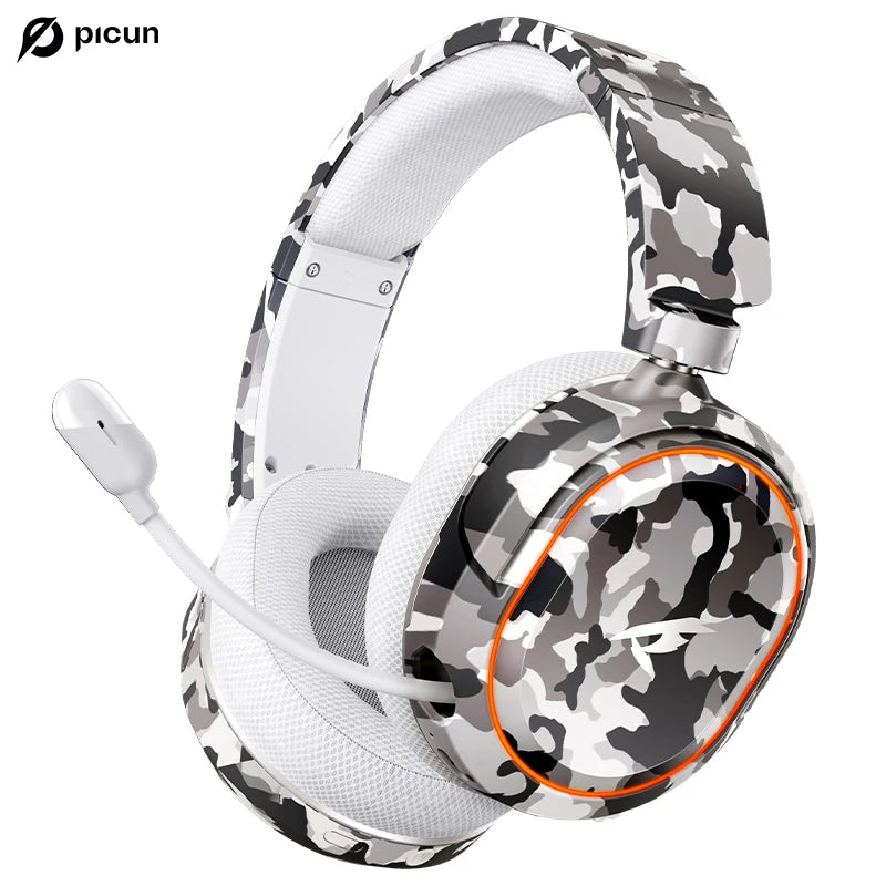 Picun G2 Wireless Gaming Headset – 2.4G + Bluetooth, 5ms Low Latency, 7.1 Surround, ENC Mic — view 7 of electronics & gadgets