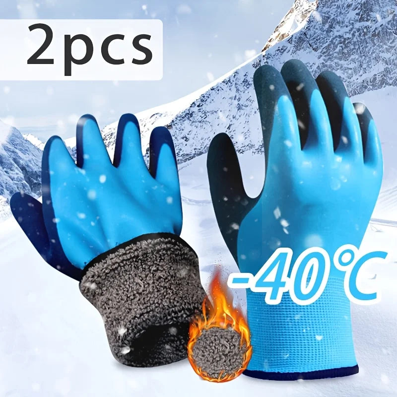 Winter Work Gloves Waterproof — Warm Durable Mechanical Cold-Weather Gloves for Men — view 1 of gloves