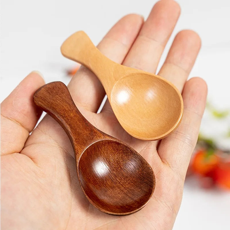 Mini Natural Wooden Spoons — Tea, Honey, Coffee & Spice Tasting Set (1-10 Pcs) — view 4 of dining & tableware