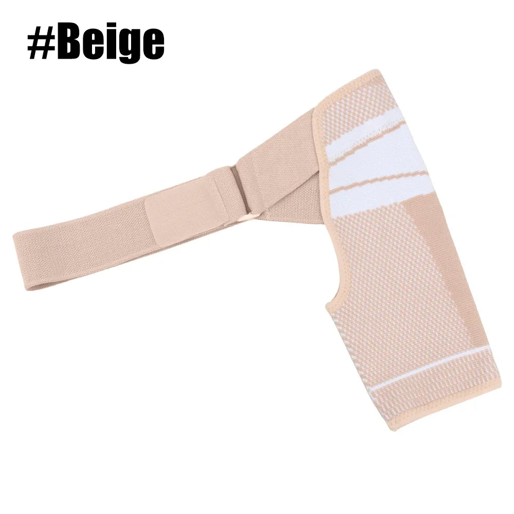 Shoulder Compression Sleeve with Stabilizer — Athletic Recovery Brace — view 9 of braces & support