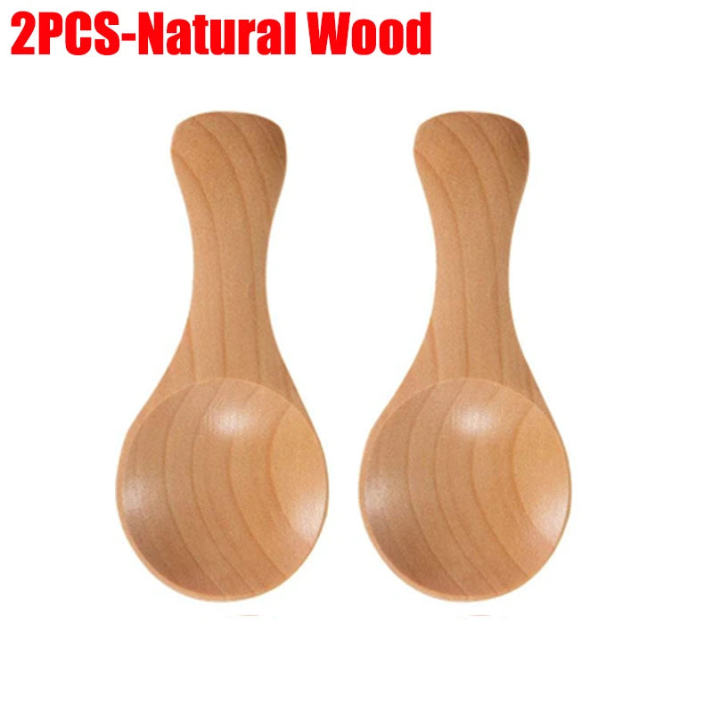 Mini Natural Wooden Spoons — Tea, Honey, Coffee & Spice Tasting Set (1-10 Pcs) — view 14 of dining & tableware