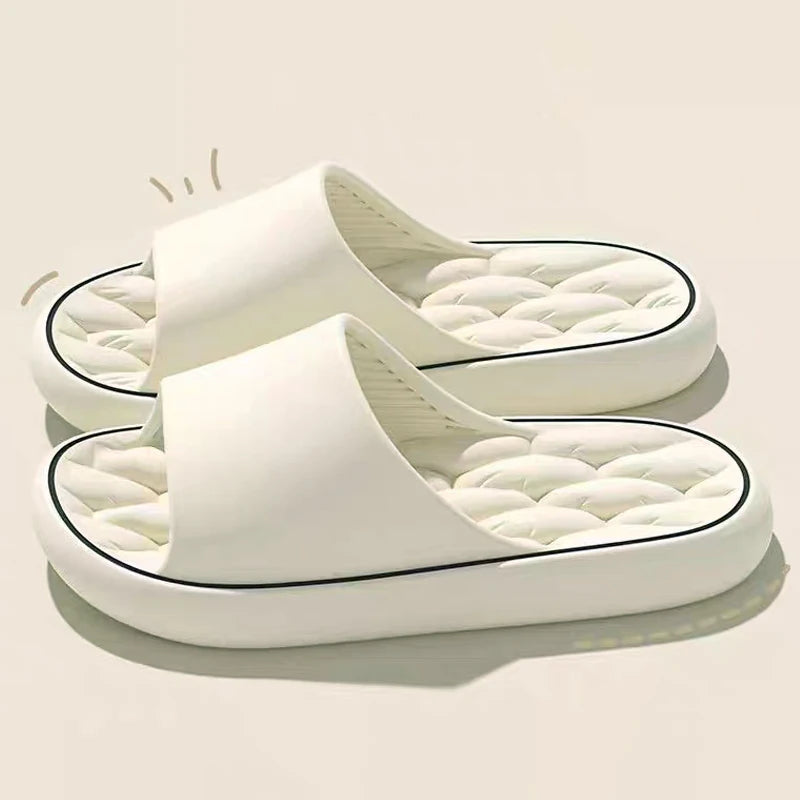 Summer Sandals Men's Indoor Outdoor Slides — Non-Slip Bathroom & Beach Slippers — view 1 of summer sandals