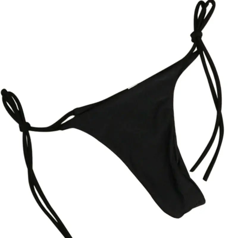 Women's Neck-Strap Bikini Swimsuit — Adjustable Two-Piece Summer Swimwear — view 5 of swimwear