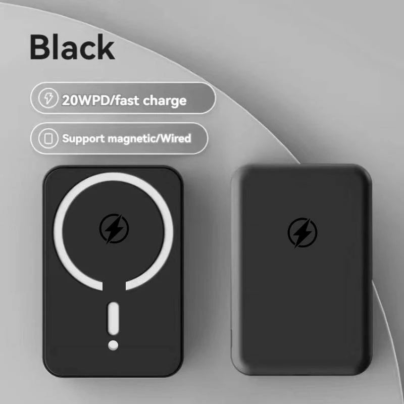 Magnetic 10000mAh 15W PD MagSafe Wireless Power Bank for iPhone 14-17 — view 8 of power banks